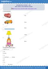5 đề thi học kì 1 Tiếng Anh 2 phonics smart có đáp án và lời giải chi tiết